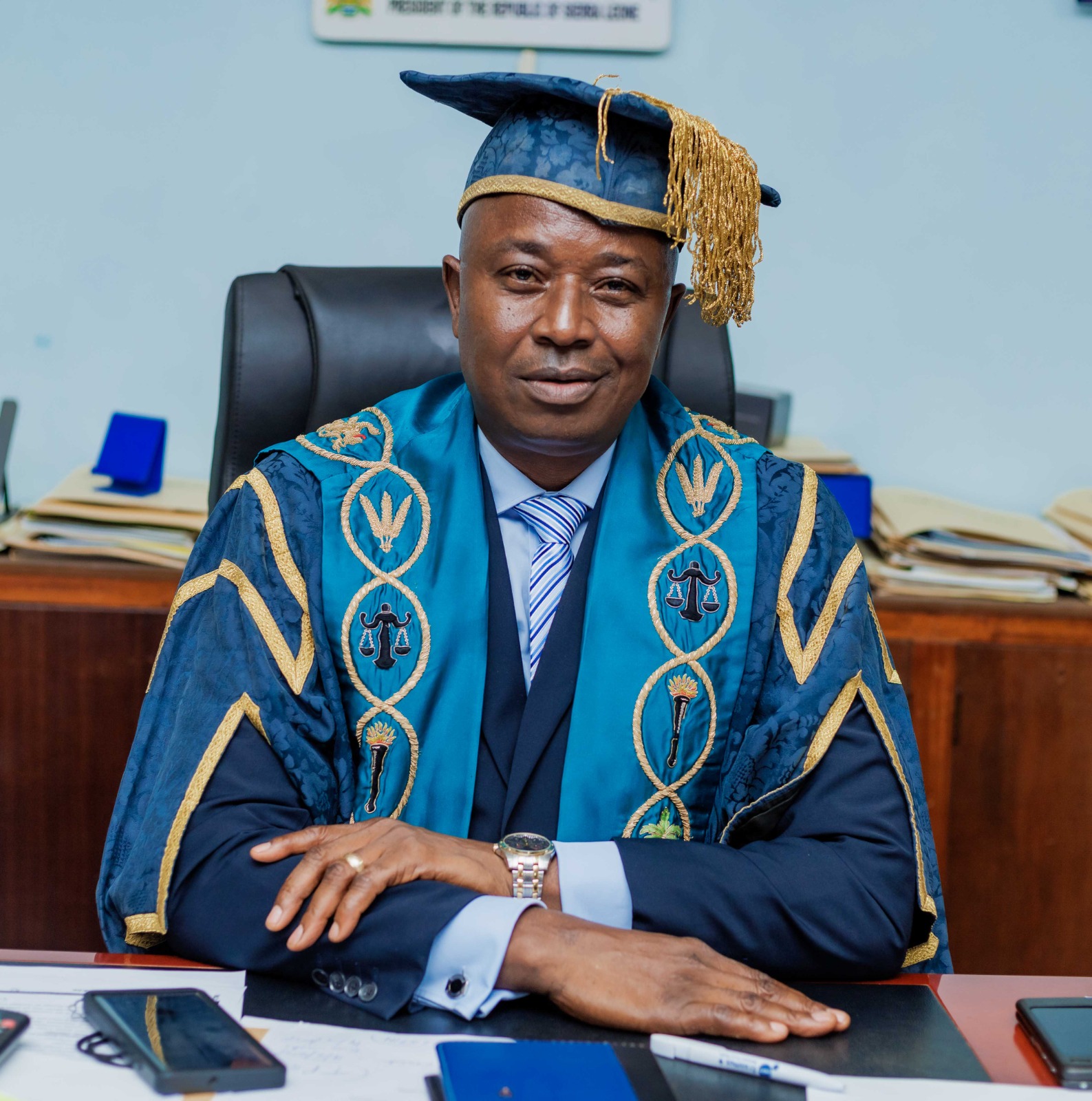 Vice-Chancellor Prof. Philip John Kanu